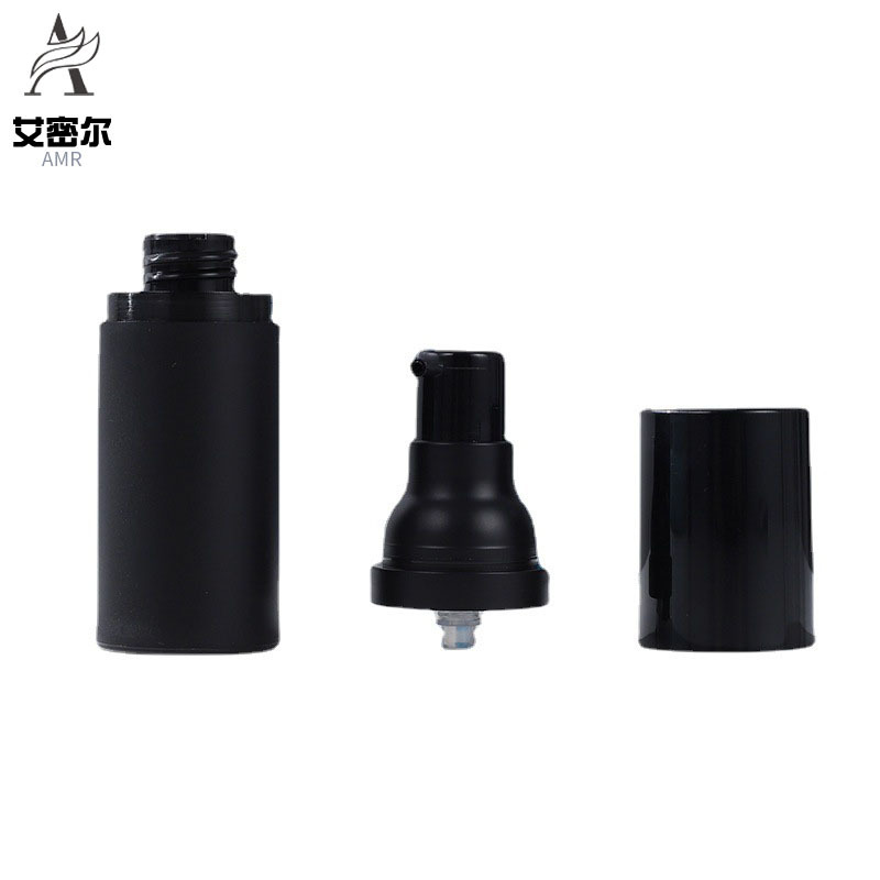 15ml-50ml Taiwanese spray bottles come with frosted thickened PP bottles, vacuum bottles, and black cosmetic lotion bottles
