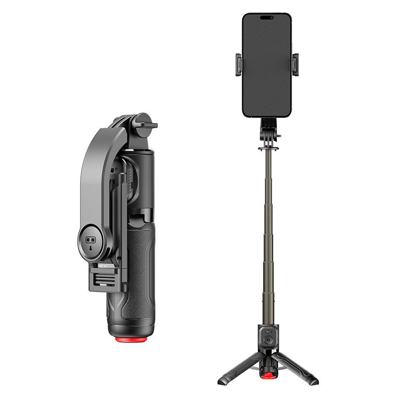 CYKE Mini Selfie stick tripod, compact travel portable live streaming phone stand, desktop jumping stick, selfie stick