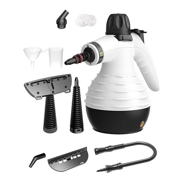 1 set. Color: White. Material: Plastic. US Standard AC100-240V Household Steam Cleaner.