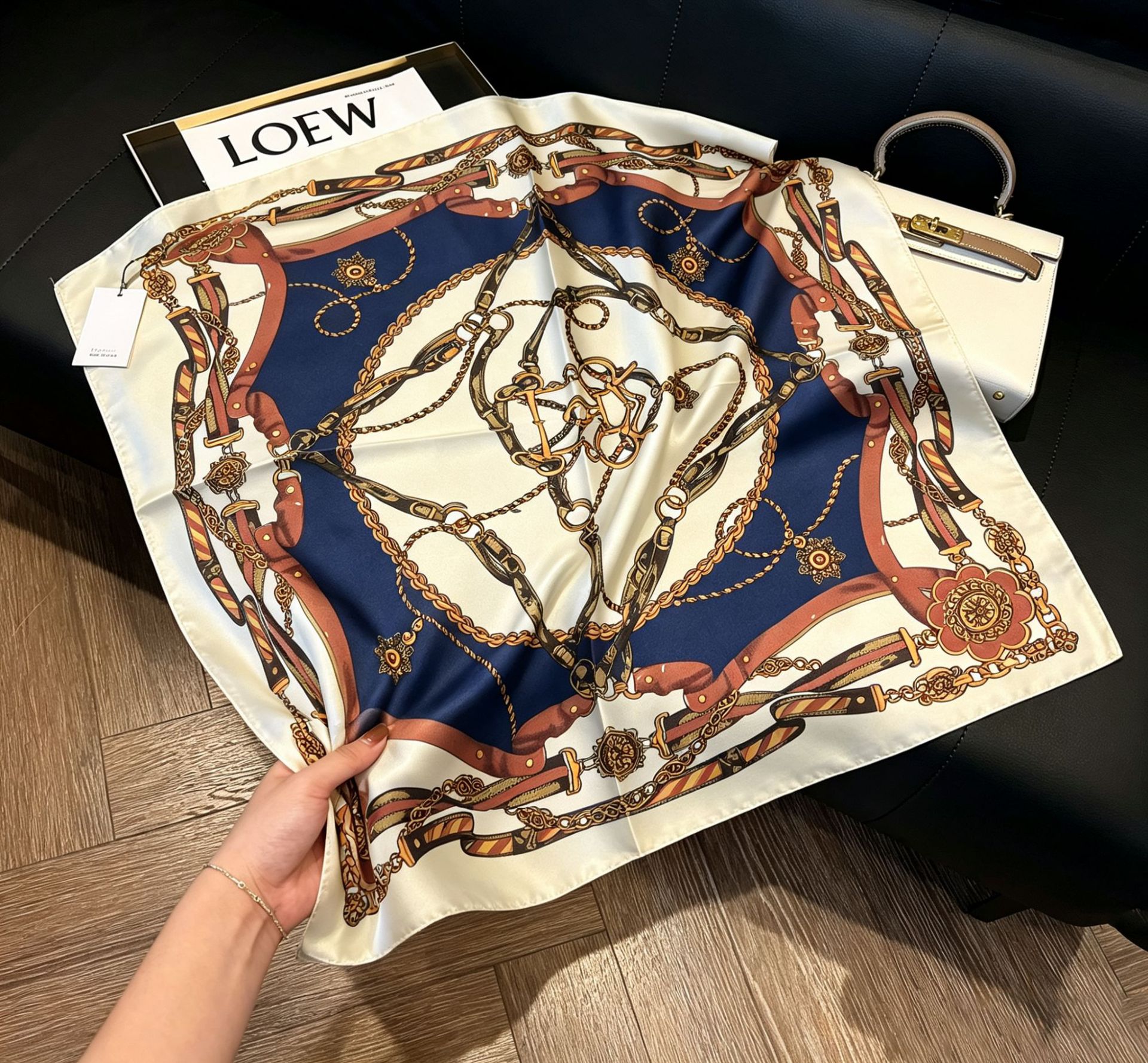70 Small Square Scarf 2026 New Style Silk Scarf for Women, Neckband, Matching Shirt Collar Scarf, High-End Gift for Mothers