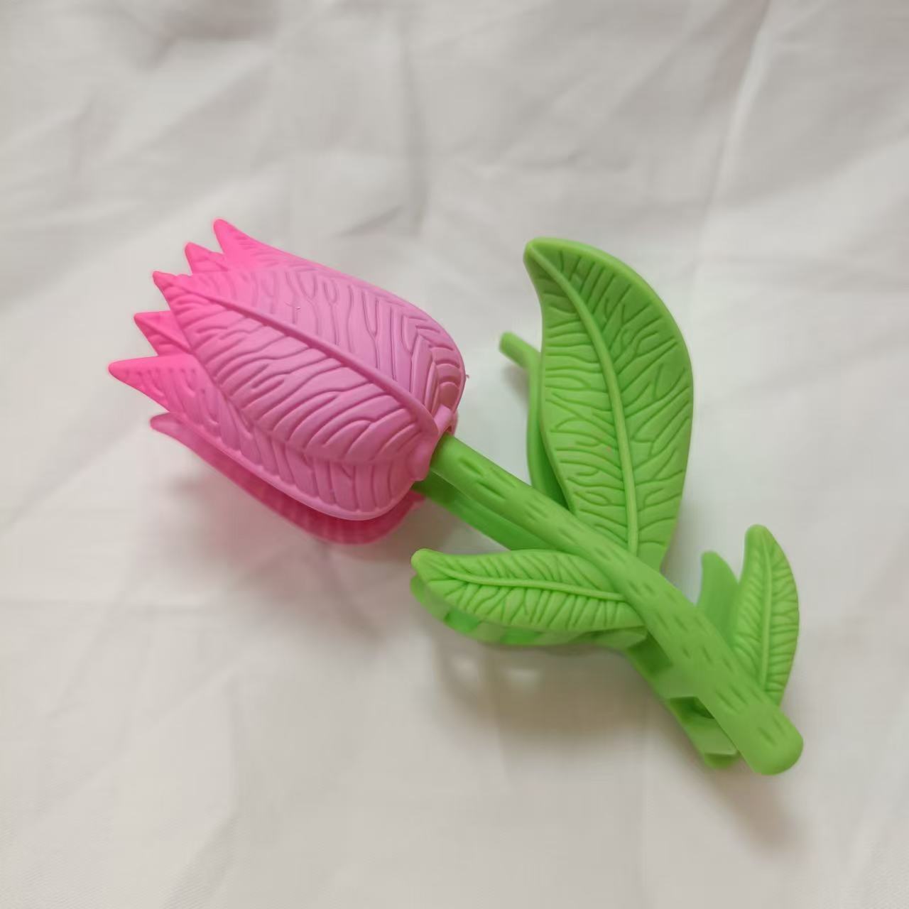 2026 New Sunflower Large Hair Clip, Fashionable and Versatile Updo Hair Clip, High Ponytail Hair Clip, Tulip Hair Accessory