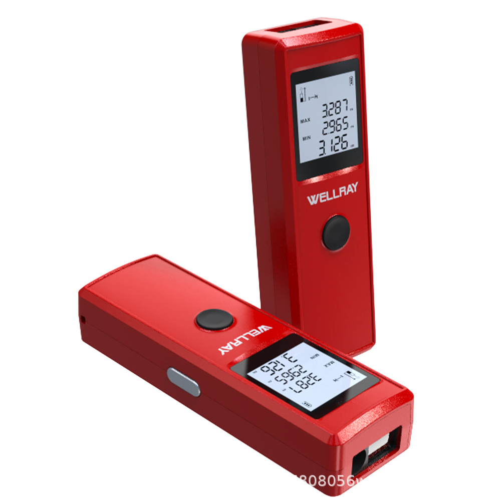 VeriSilicon J1N3B-50m rangefinder, AAA battery compatible, high-precision millimeter-level measuring instrument