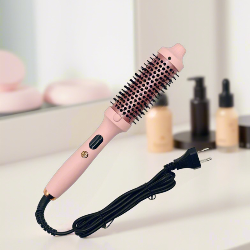 [Contact for samples] Volumizing curly hair comb, electric curling comb, long and short hair comb, household electric heated comb for volumizing curly hair.