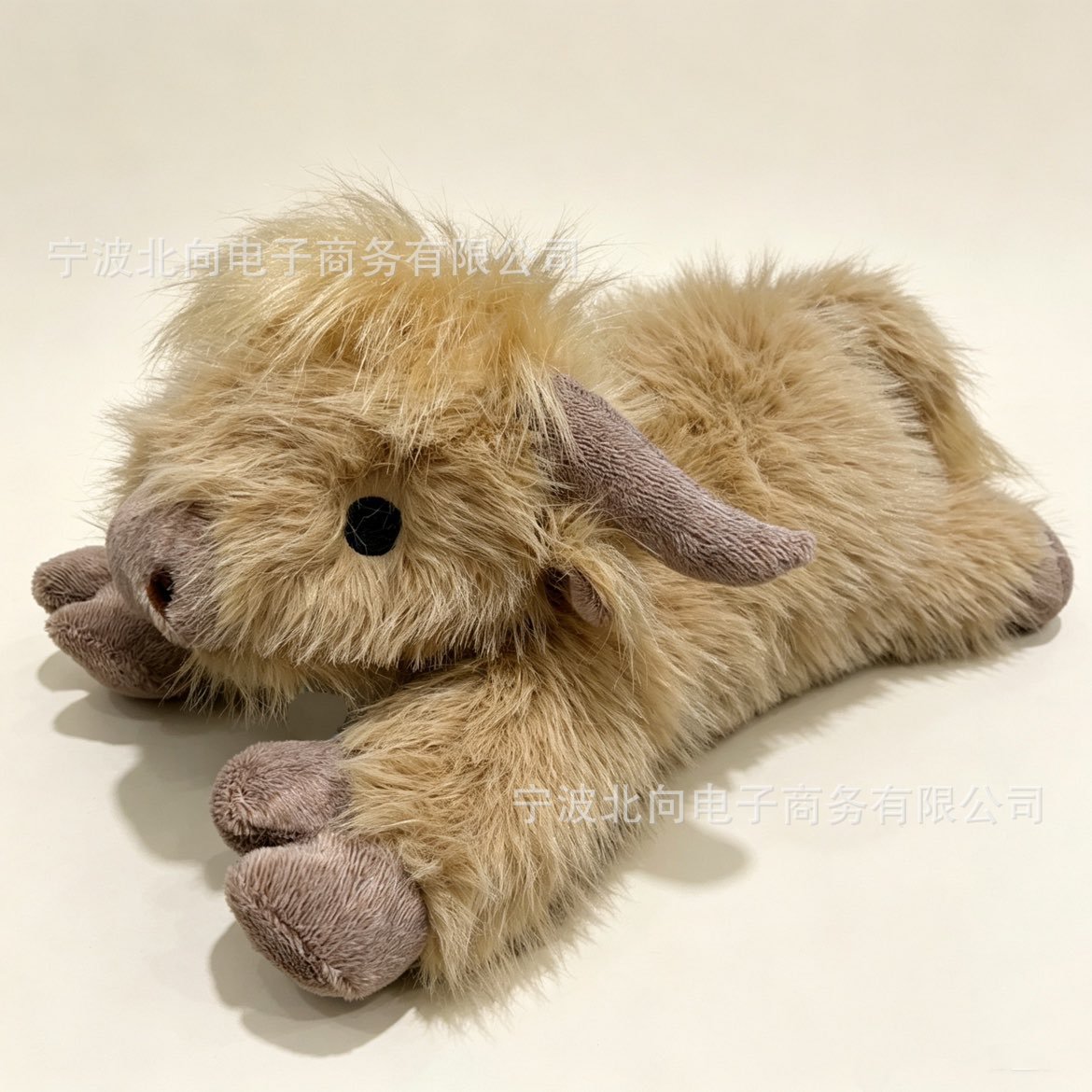 New cross-border Highland Cow Plush heated Scottish Highland Cow Plush toy long yak