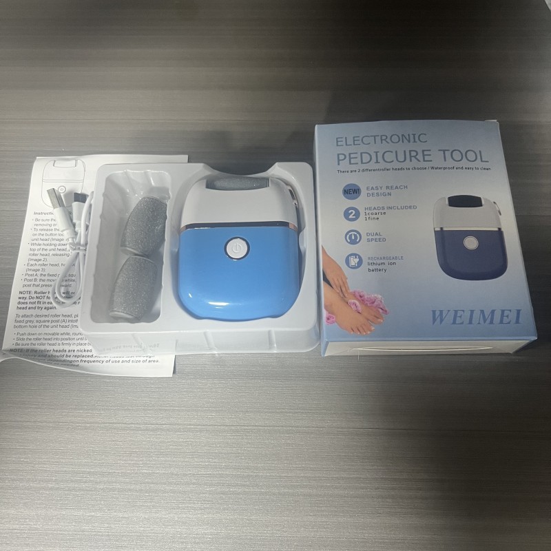 New automatic electric foot file, removes dead skin and calluses, foot file stone, heel scrubber, household foot exfoliator