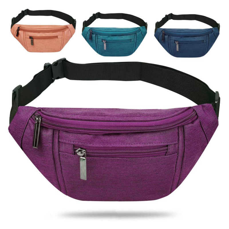 Men's and women's waist bag/crossbody bag/waist bag/travel/walking/running/hiking/cycling belt bag, convenient to carry
