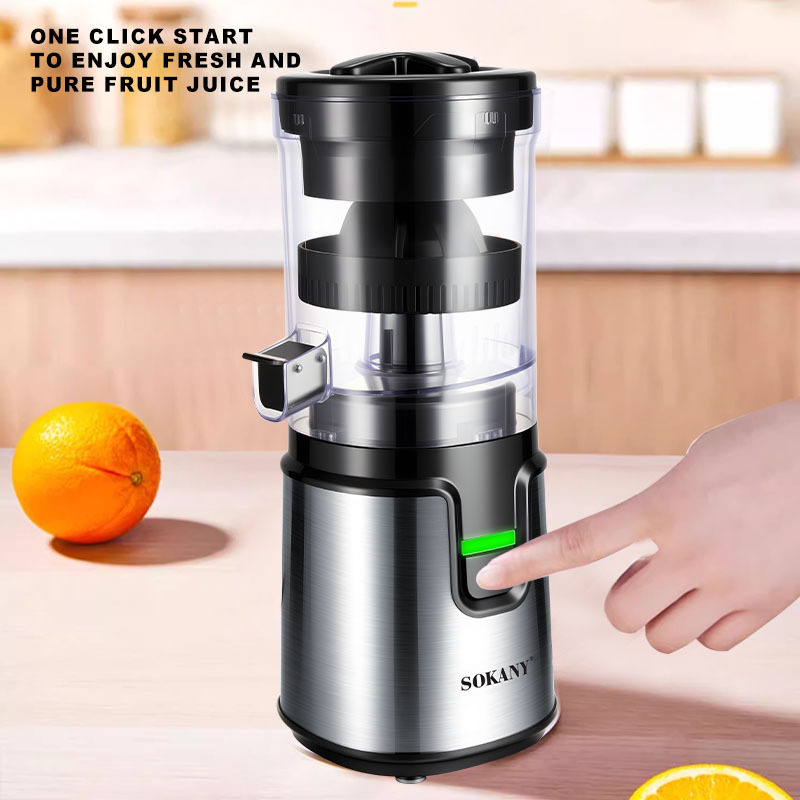 Cross-border European standard multi-functional electric orange juice maker, lemon juicer, household 350ML fruit pulp and juice separation