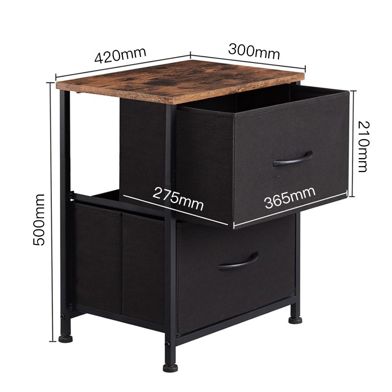 Modern minimalist fabric storage cabinet/drawer unit under desk/dashboard cabinet/office desk drawer unit
