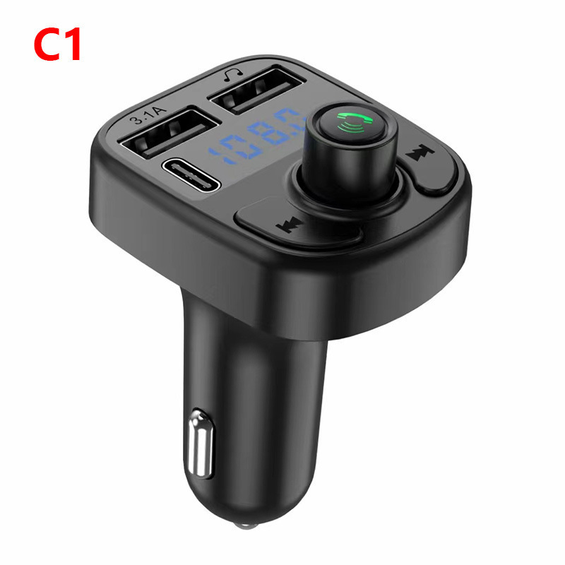 C1 Car Bluetooth hands-free Car MP3 Player Music player, car FM transmitter, car charger source