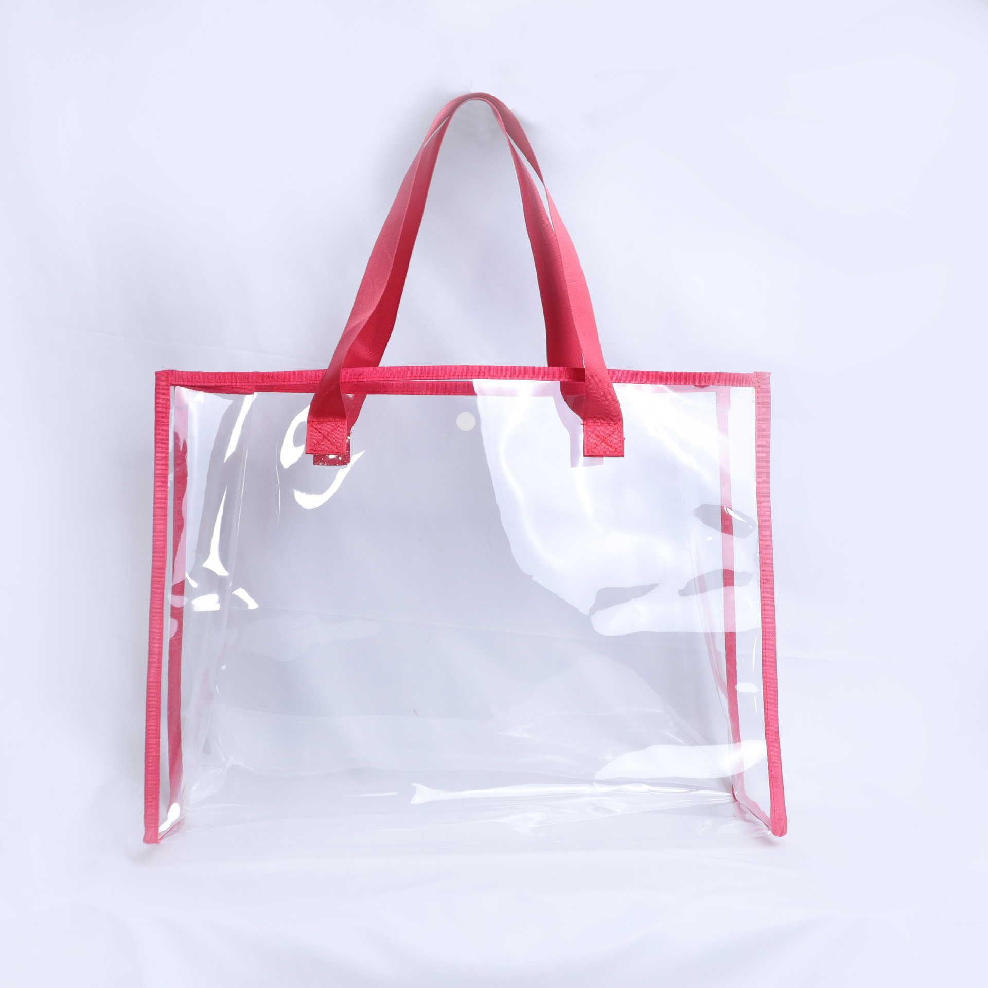Large-capacity portable transparent waterproof travel bathroom dry and wet separation storage premium-looking toiletry bag