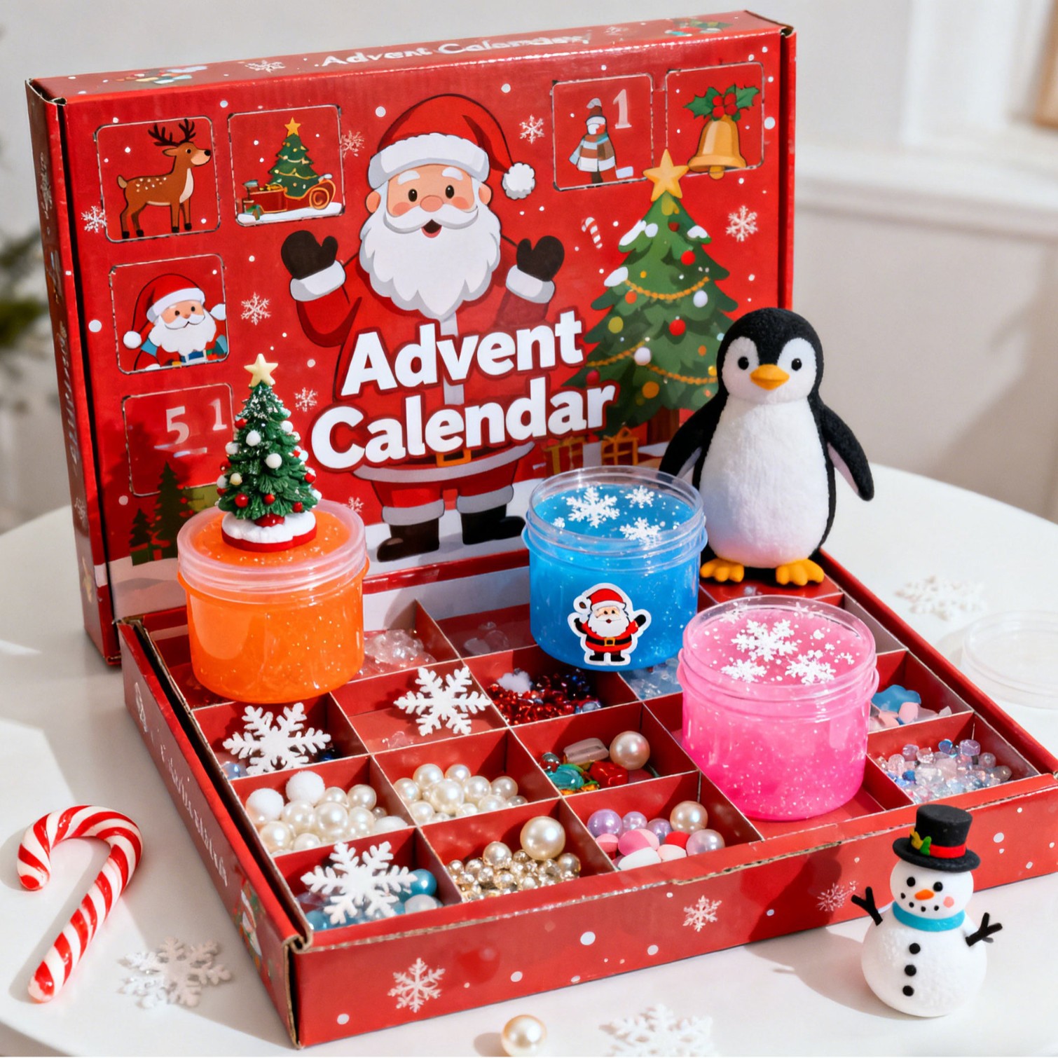 Cross-border new product Christmas slime Christmas Slime Safe and non-toxic Slime source factory