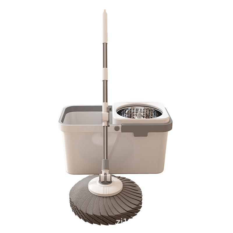2026 New Rotary Mop for Home Use with Bucket, Effortless Spin-Drying Mop Set, One-Stop Cleaning