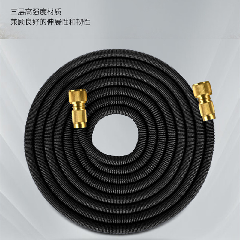 High-pressure car wash water gun kit manufacturer direct supply, household garden hose watering kit, telescopic hose car wash kit