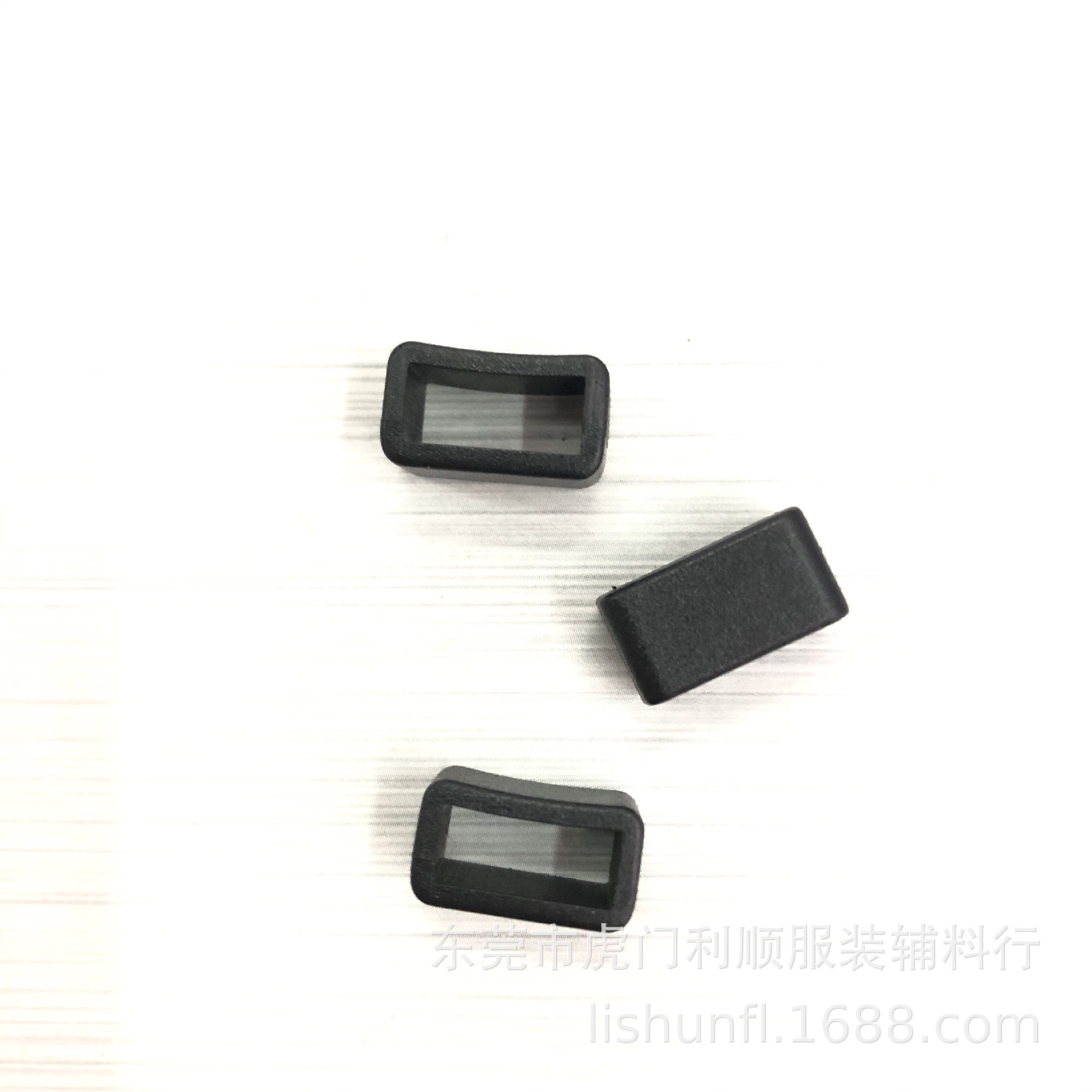 10mm plastic lanyard square buckle POM flat opening buckle webbing lanyard drawstring buckle 1CM flat square buckle
