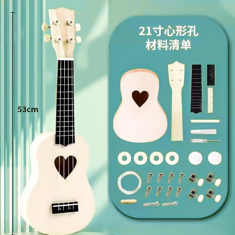 Children's Creative DIY Craft Materials Base, Parent-Child Activities, Toys, Gifts, Snowflake Clay, Wooden Vases