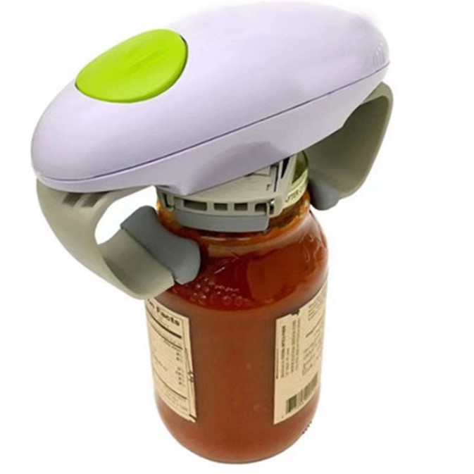 Household kitchen tools, electric double-ear can opener, bottle opener, one-click automatic bottle cap opening, cross-border supply