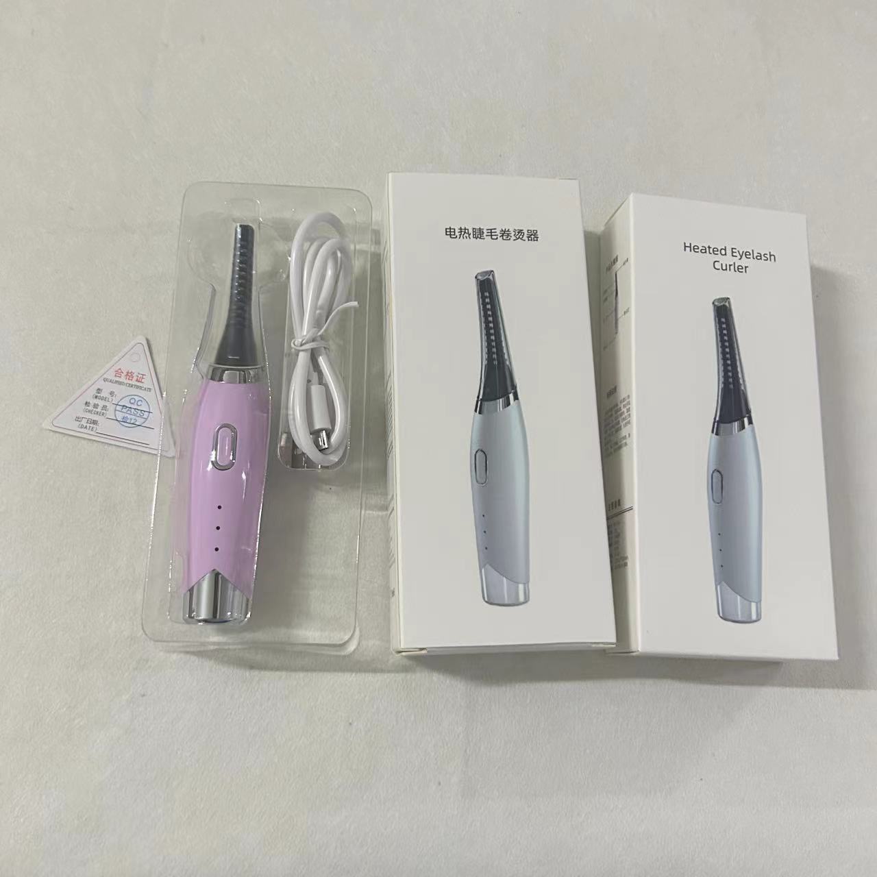 New electric eyelash curler, long-lasting curling and shaping eyelash curler, small local portable electric eyelash curler