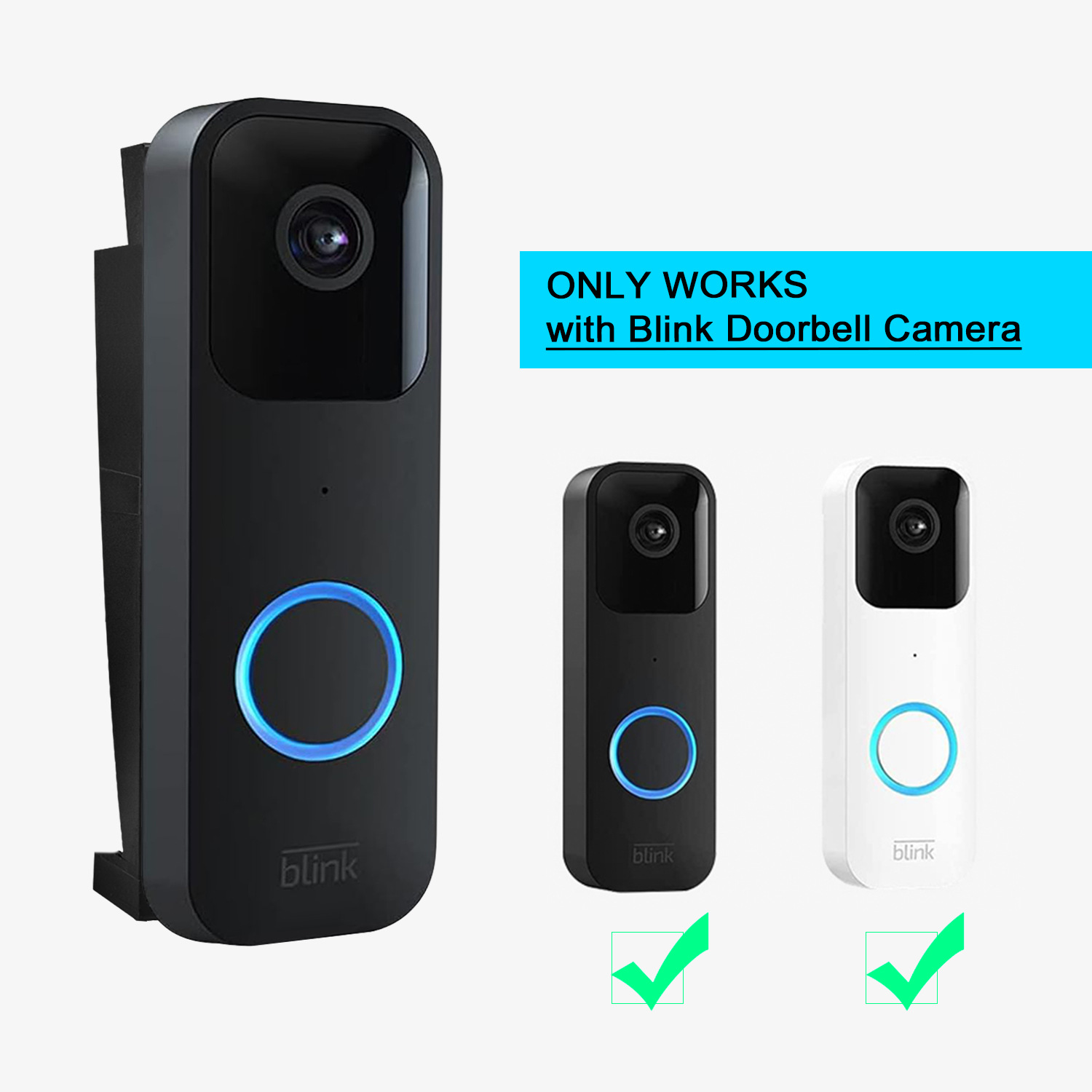 Amazon's best-selling cross-border new product, Blink visual smart anti-theft video doorbell stand base plate