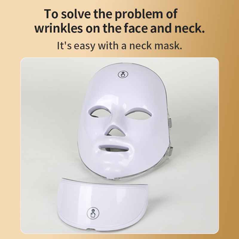 LED beauty mask, beauty device, photon skin rejuvenation device, rechargeable home use, facial spectrometer, skin brightening and firming device.