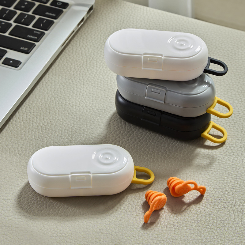 Portable mini storage box, multi-functional toothpick, dental floss, swimming earplug storage box, portable organizer.