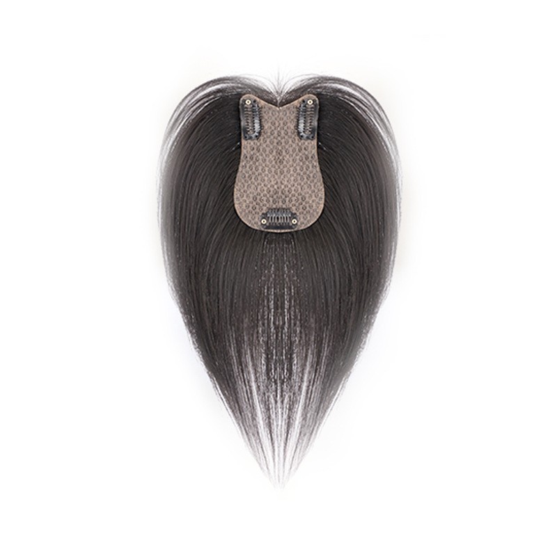 Women's one-piece breathable imitation needle real hair wig, seamless on the forehead, fluffy and breathable, high crown, hot selling in physical stores.