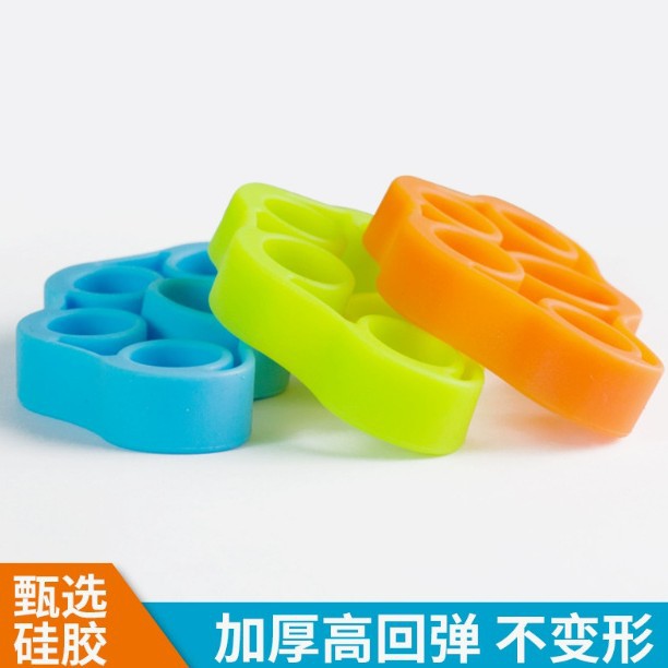 Silicone finger trainer, finger tension ring, finger splitting exerciser, hand rehabilitation tensioner, five-finger trainer