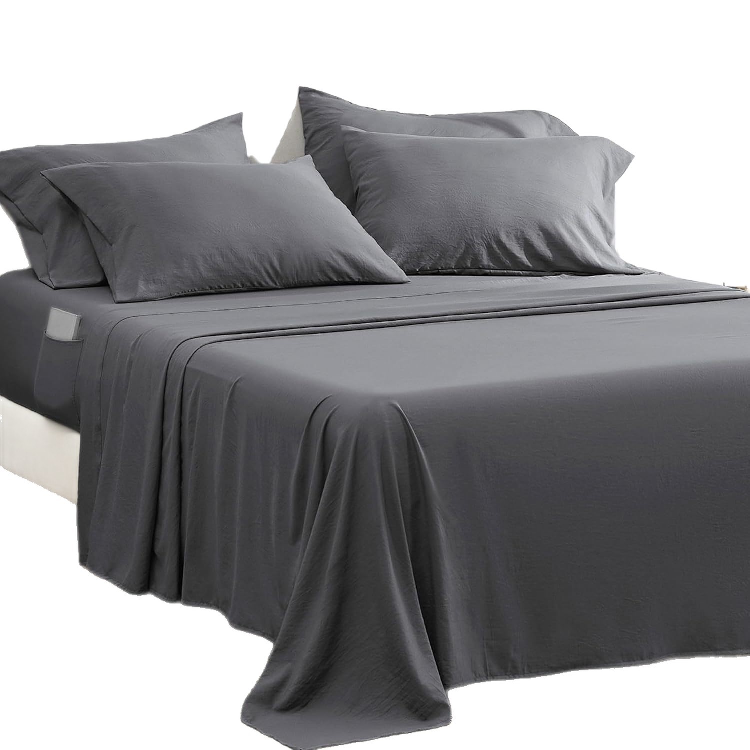 Cross-border bedding sets, microfiber sheets, fitted sheets, foreign trade, export to Europe and America, brushed pillowcases
