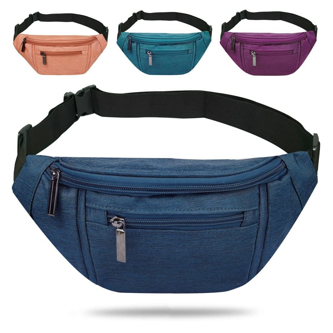 Cross-border men's and women's waist bags, crossbody bags, travel, walking, running, hiking, cycling belt bags, convenient to carry