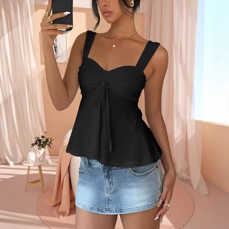 2026 Summer New Arrival Independent Website European and American TikTok Cross-border Women's Clothing Sexy and Versatile Camisole