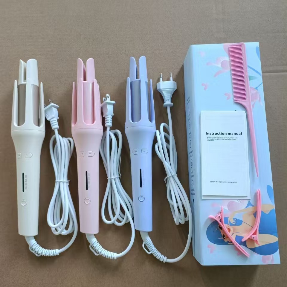 32mm Fully Automatic Curling Iron for Cross-Border Foreign Trade, Electric, Negative Ion, Hair-Friendly Curling Tool, Egg Roll Curling Iron