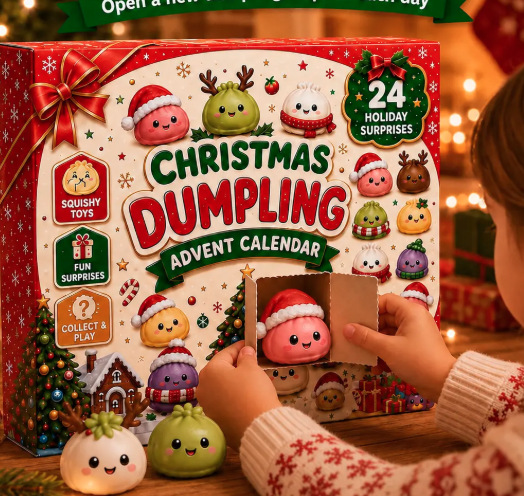 Christmas wholesale cross-border new product Cat Arrival calendar Creates an interesting party Arrival calendar Christmas toy blind