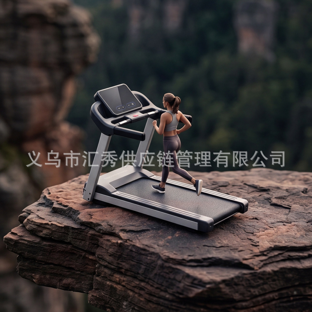 Dollhouse cross-border miniature model Dollhouse mini treadmill simulation fitness equipment scene small ornaments