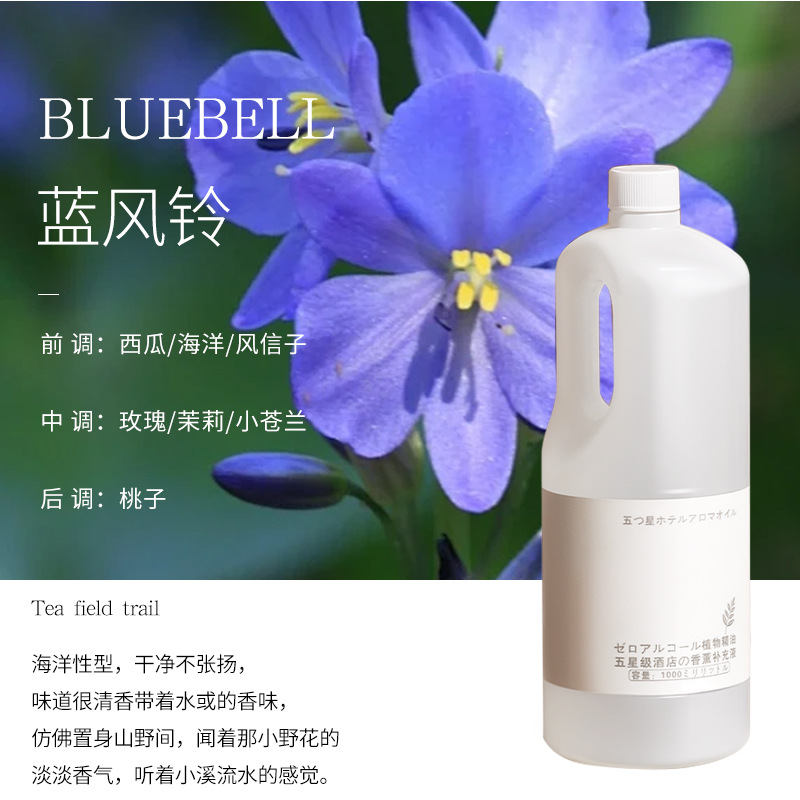Westin White Tea Aromatherapy Essential Oil Refill - High-End Fragrance for Five-Star Hotels - Large Bottle Perfume