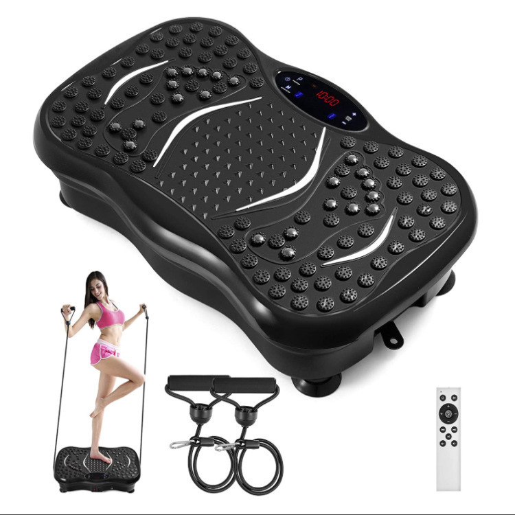 Vibrating exercise machine for slimming belly and burning fat, outdoor fat-burning device, rhythmic exercise machine for lazy people.