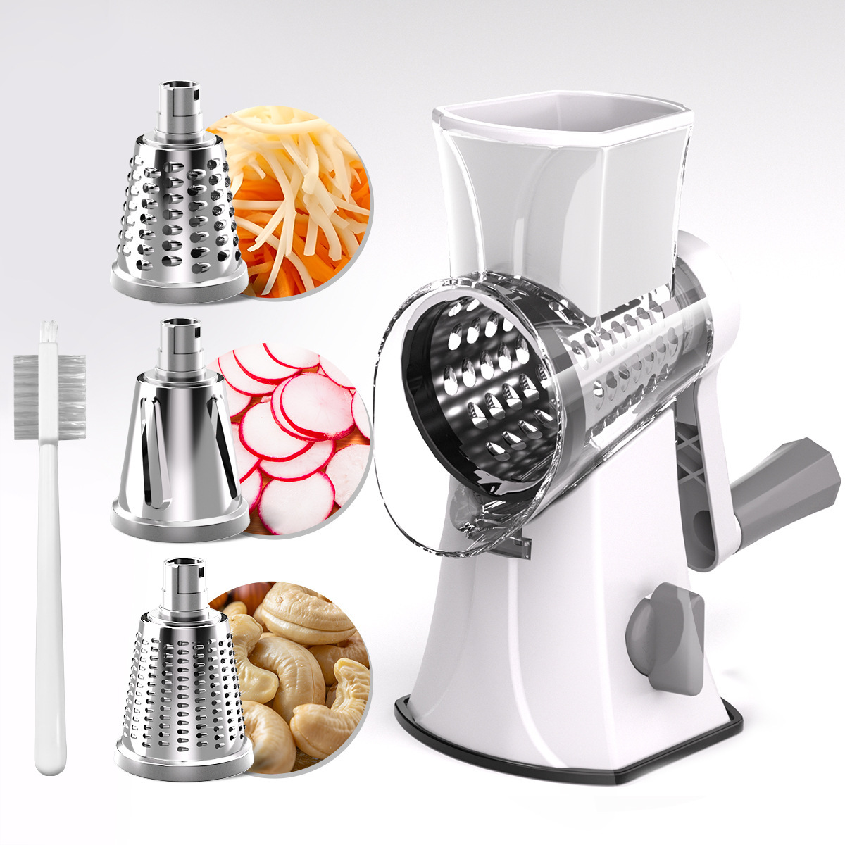 Multi-functional vegetable cutter, household kitchen tool, grater, grater, slicer, roller, multi-functional vegetable cutter, a magic tool