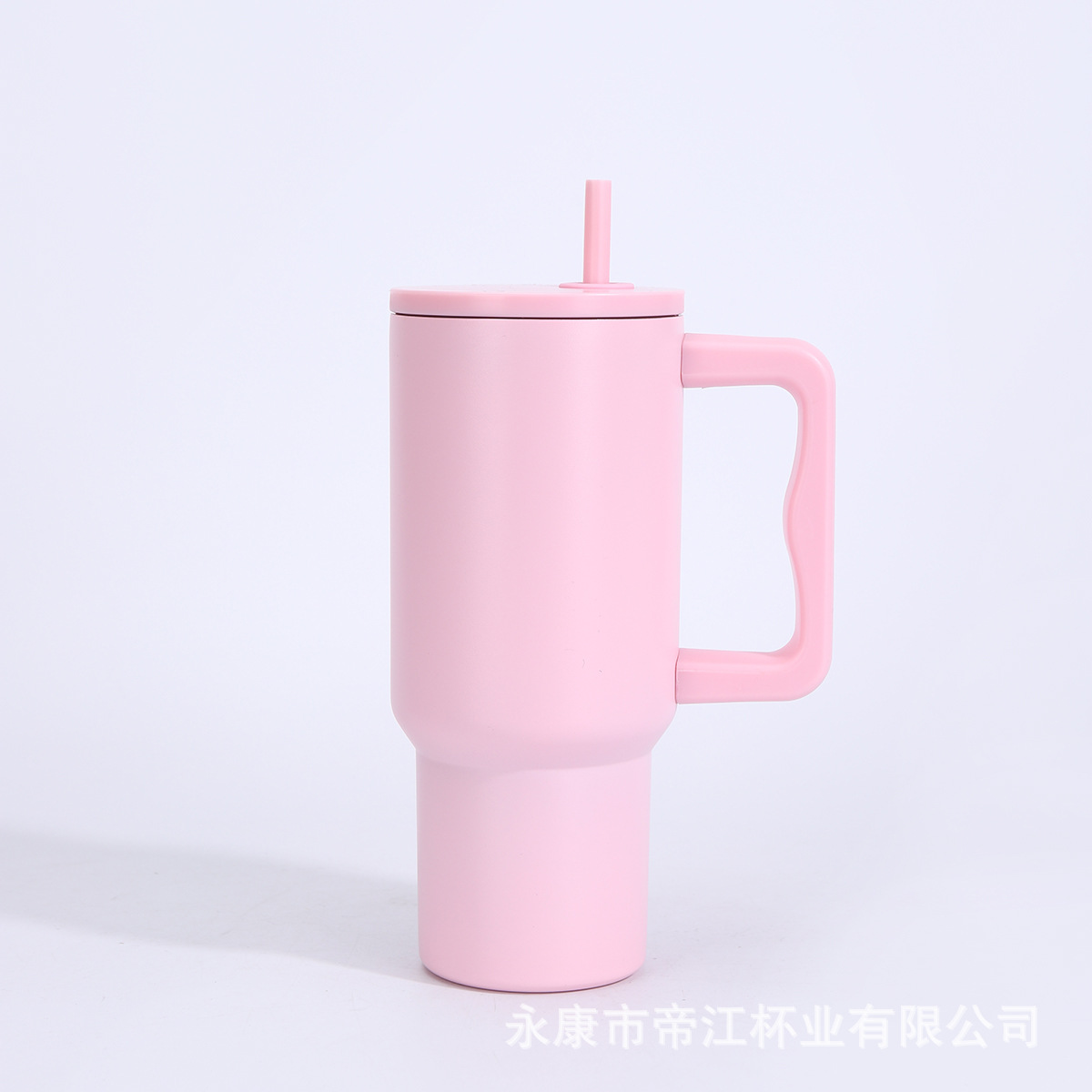 Cross-border 3rd generation 30oz Ice King Mug Creative 304 Stainless Steel Handle Insulated Mug Outdoor Portable Straw Car Mug