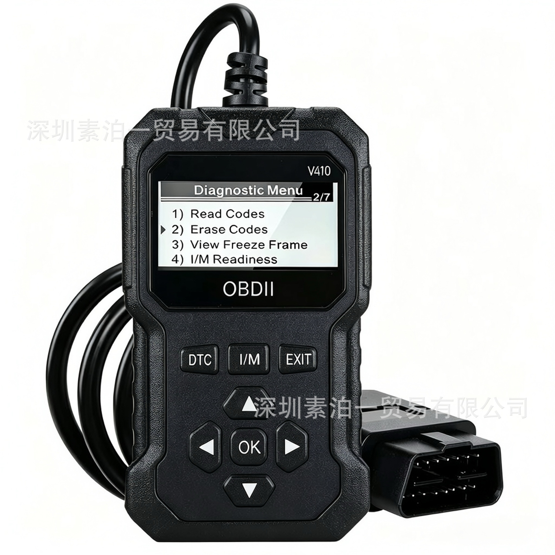 V410 Automotive Fault Diagnostic Scanner, Engine Inspection, Automotive Code Reader, OBD2 Diagnostic Tool, Multilingual