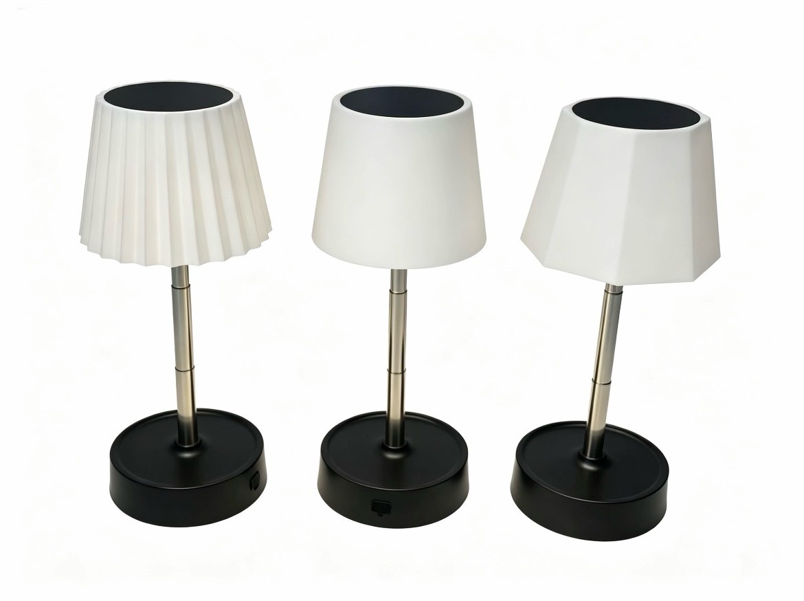 New small desk lamp for study, dormitory, home, office, USB eye protection, retractable rechargeable lamp, bedroom bedside lamp, night light