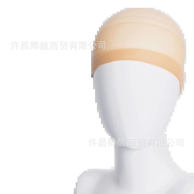 Cross-border invisible wig hairnet cosplay head cover high elasticity new thin fixed full head cover anti-slip sock cover