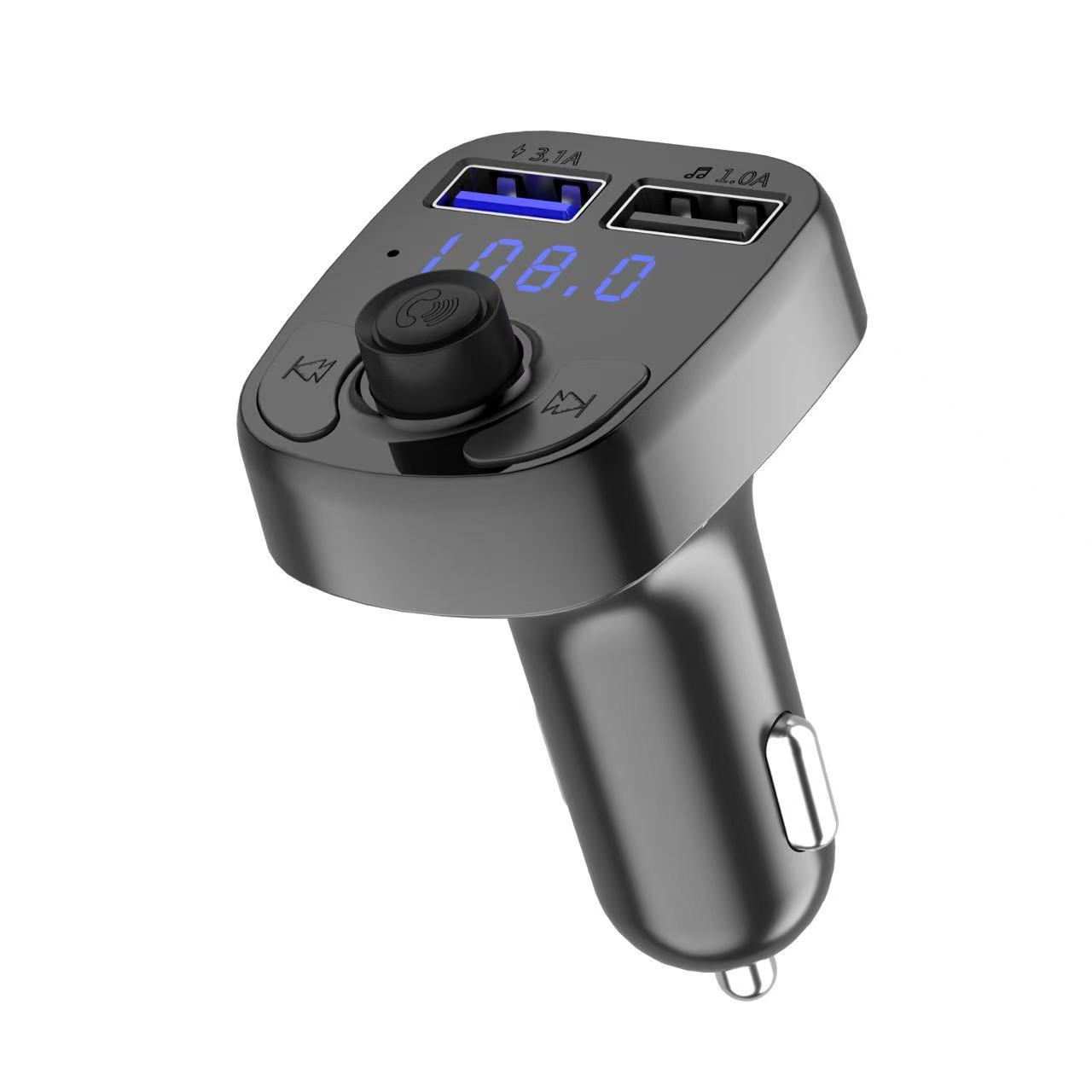 X8 Car mp3 player, Bluetooth hands-free call, FM transmitter, multi-functional charger for car supplies