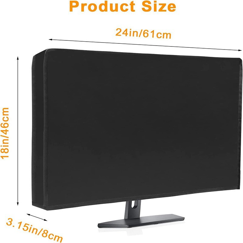 Desktop computer monitor dust cover, all-in-one LCD high-definition panel waterproof and dustproof cover, cross-border hot sale, in stock.
