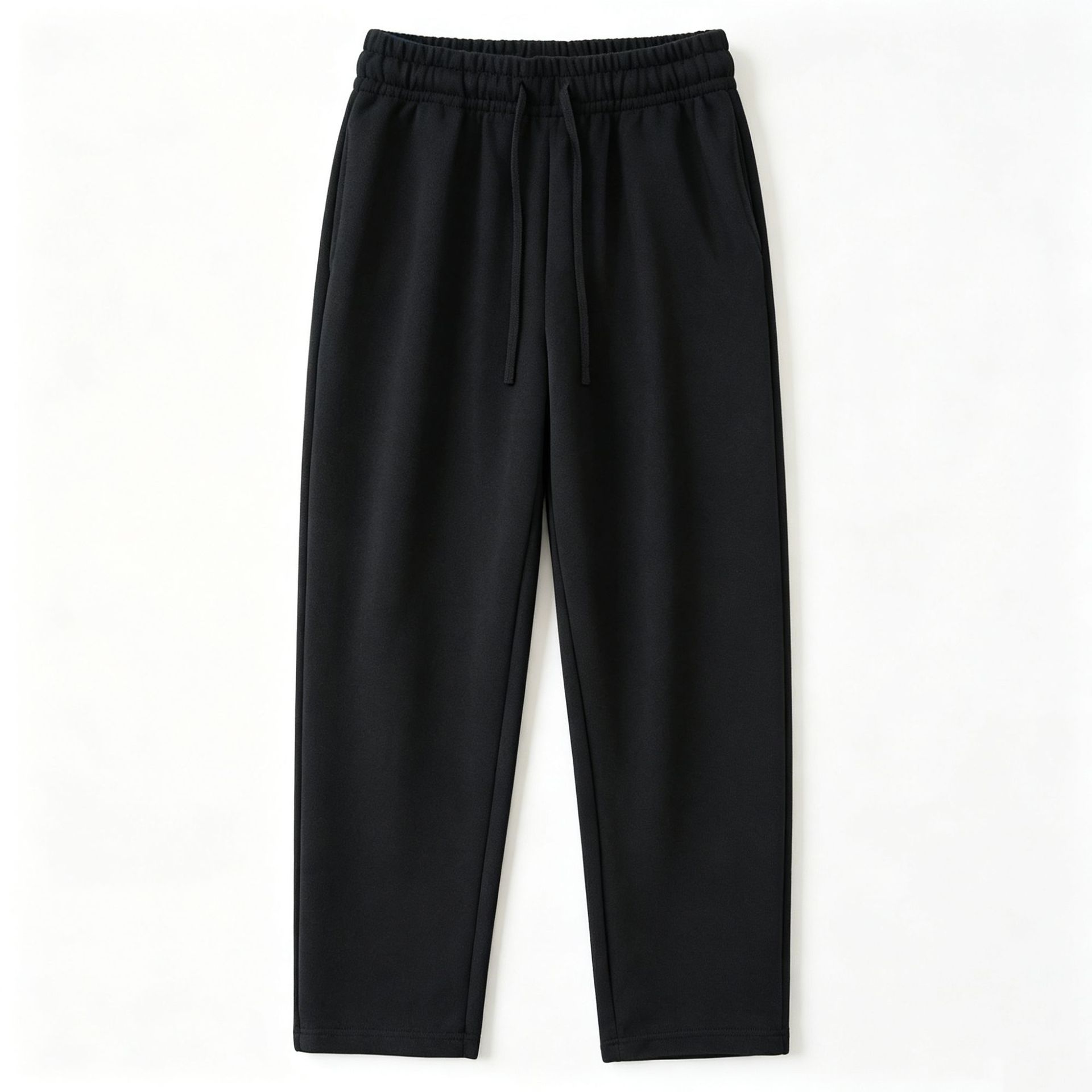 Factory stock of 300g straight-leg long pants for both men and women, loose sweatpants. Group-buying supply for both men and women in physical stores