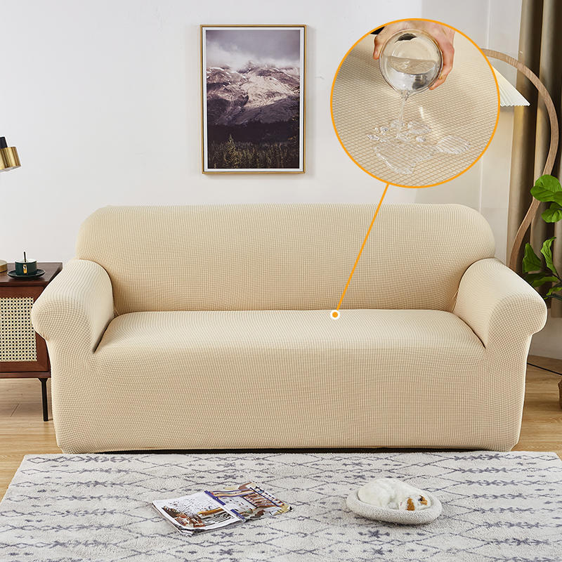 Water-repellent sofa cover with a light luxury and high-end feel, full elastic sofa cover, household dust-proof cover, and cover cloth