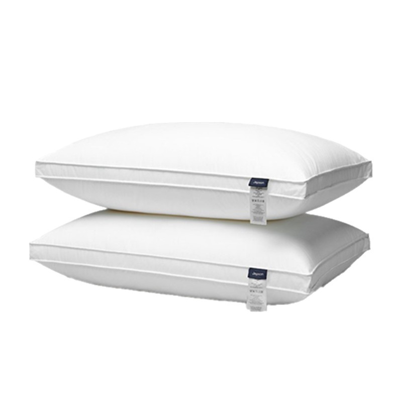 Hilton pure cotton pillow, all-cotton pillow core, five-star hotel, guesthouse, cervical spine support pillow, single size, manufacturer wholesale.