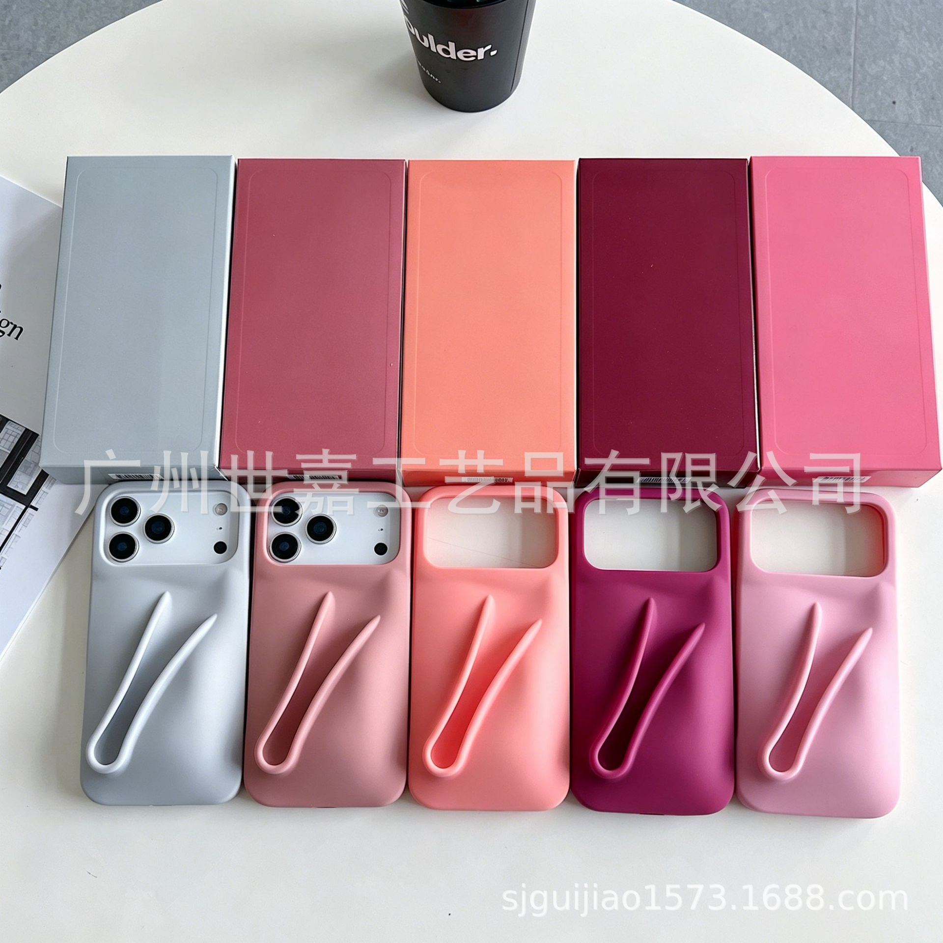 Monochrome 3D Apple 15 Pro Max Phone Case, Silicone 13, 14 Plus, Simple, Unique, Niche, 17 Pro Max