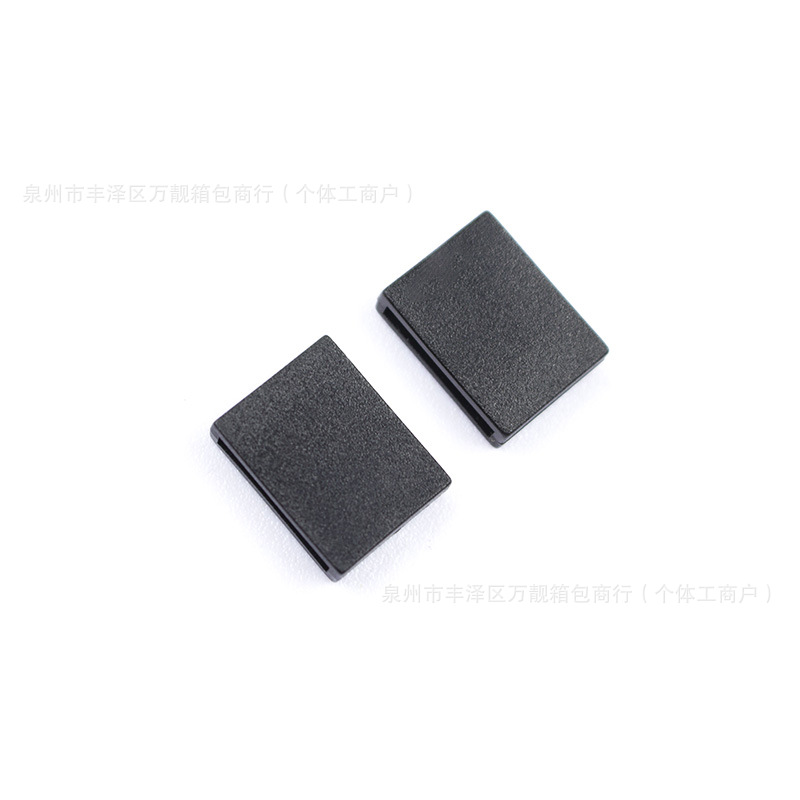 Plastic strap square buckle mobile phone lanyard webbing adjustable plastic buckle multi-size spot wholesale bags
