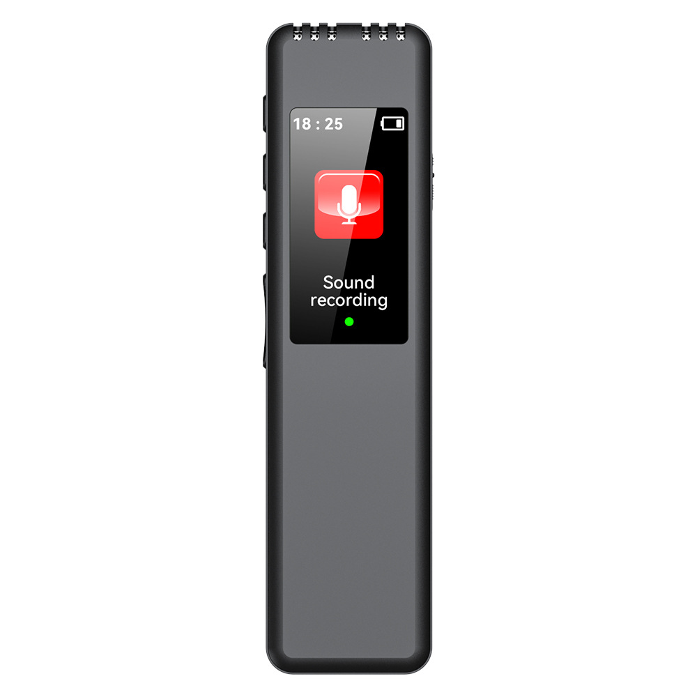 [Foreign Trade Version] Cross-border Exclusive Digital Voice Recorder with 0.96-inch TFT Screen, One-Button Noise Reduction and Recording Control
