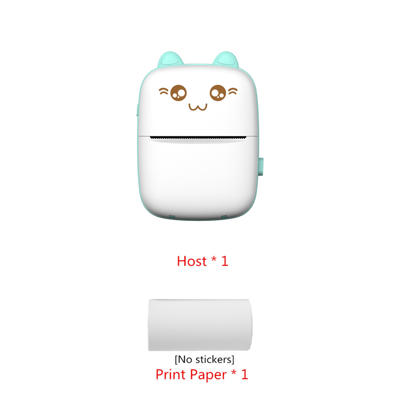 Xunchen AI Error Label Printer, Ultra-Clear Mini Notebook Photo printer, Miao Miao Homework Organization Magic Tool