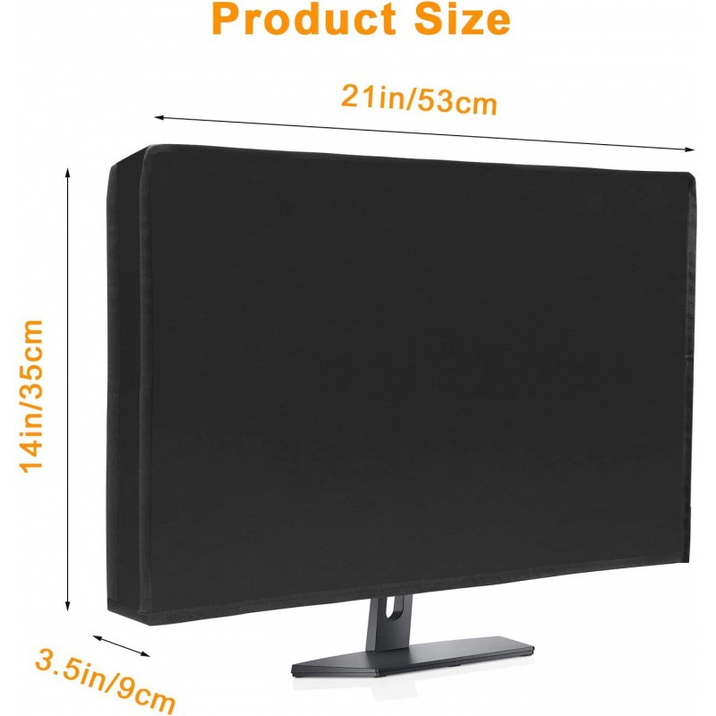 Pinduoduo's hot-selling computer monitor dust cover, high-definition panel waterproof and dustproof cover