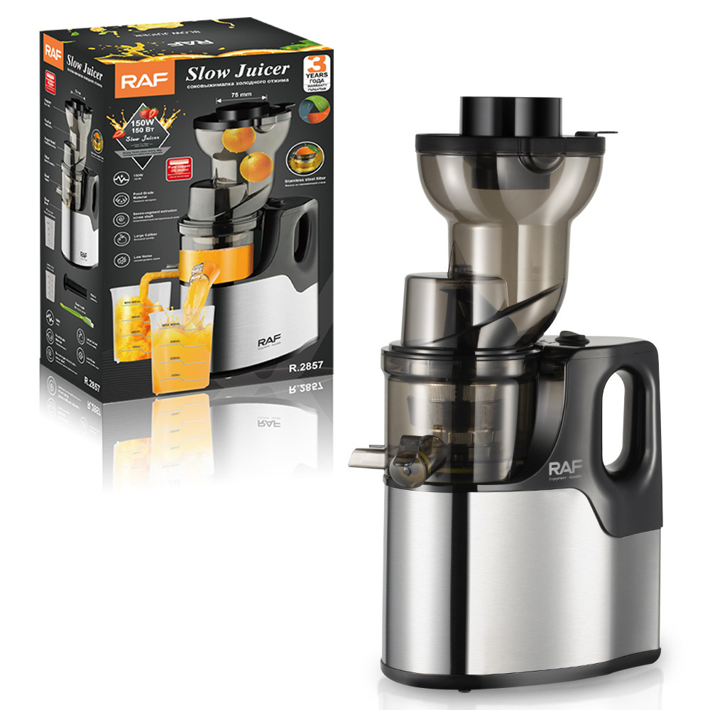 Cross-border European standard electric stainless steel juicer, motor, large-capacity multi-functional juicer, mixer, blender
